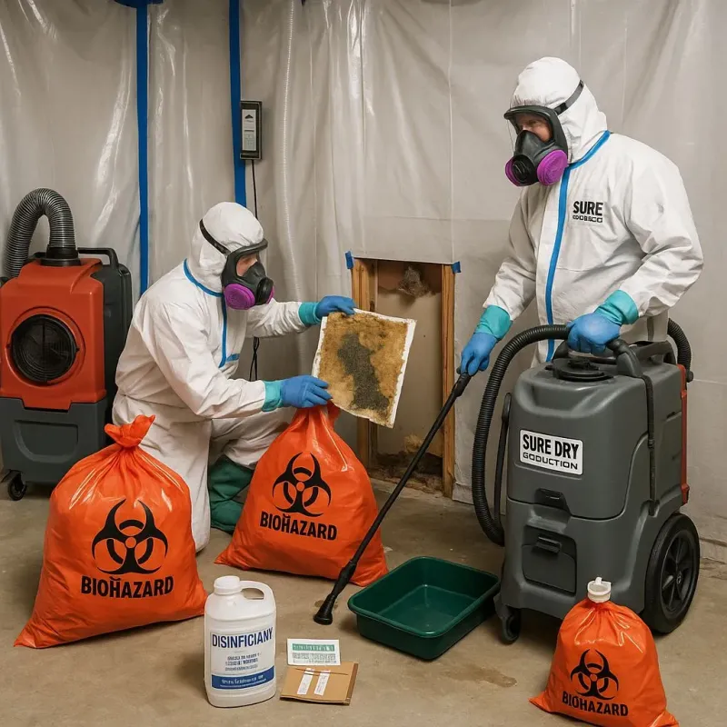Contaminated Water Handling Protocols process in Rosebud County, MT